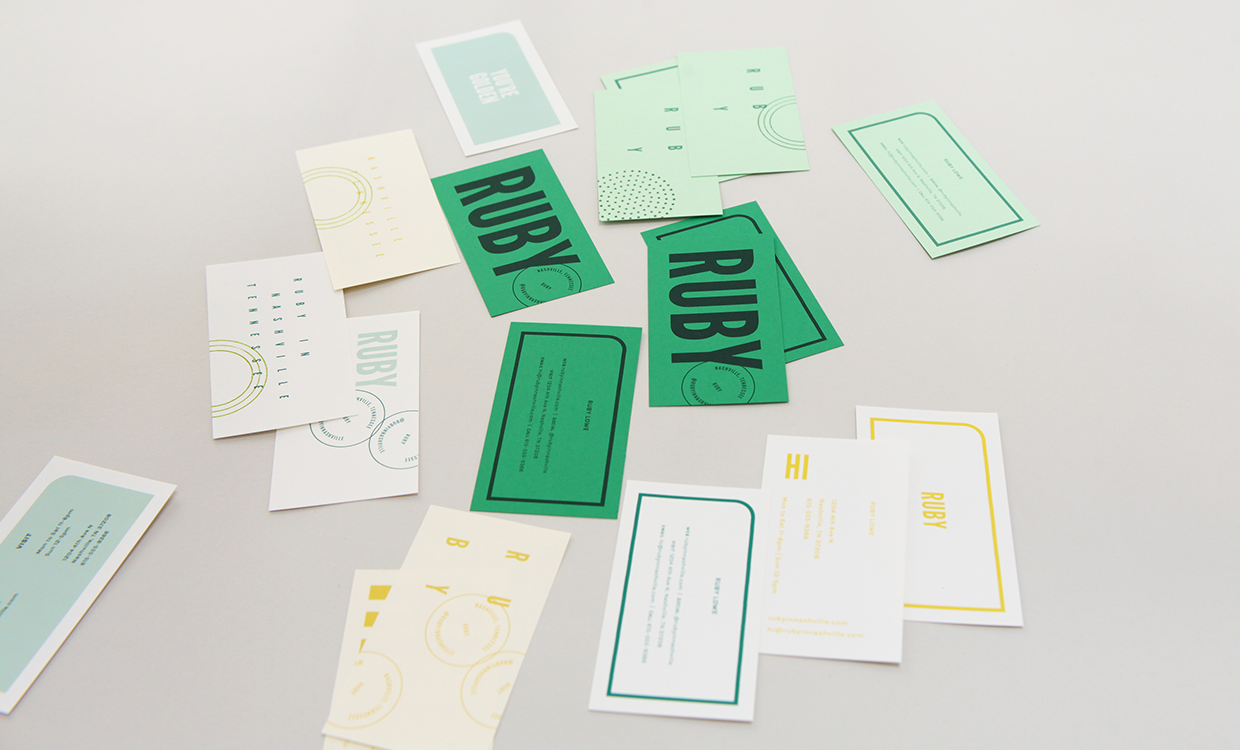 Ruby Business Cards