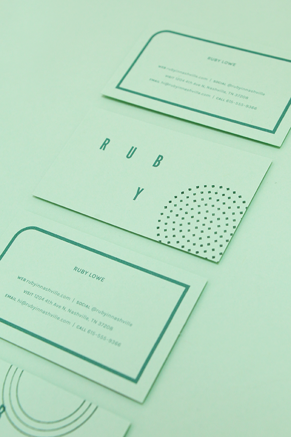 Ruby Business Cards